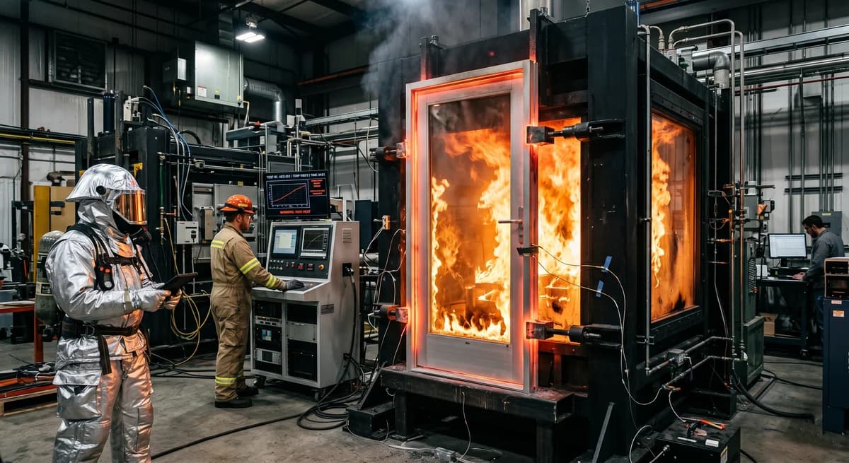 أنظمة الألمنيوم المقاومة للحريق: حائط الصد الأول للأرواح