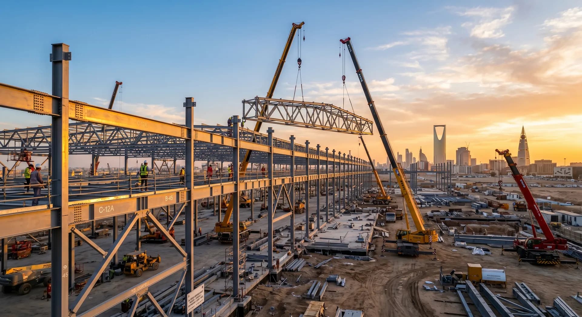 ابتكارات في التصميم الإنشائي للهياكل الفولاذية الصناعية