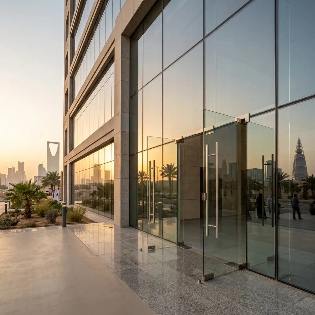 كم سعر المتر للزجاج السيكوريت في السعودية 2026؟ [دليل تفصيلي]