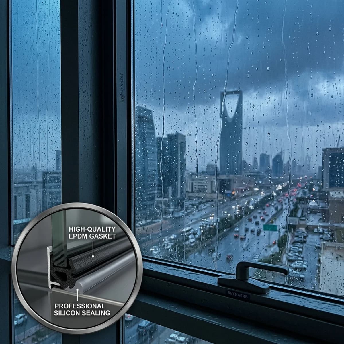 تسرب الماء من النوافذ في الأمطار؟ الأسباب والحلول النهائية