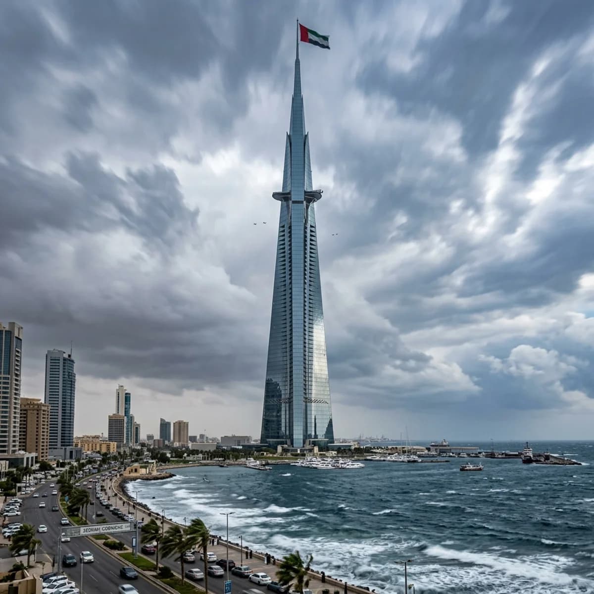 هندسة واجهات الأبراج: تحديات أحمال الرياح والأمان