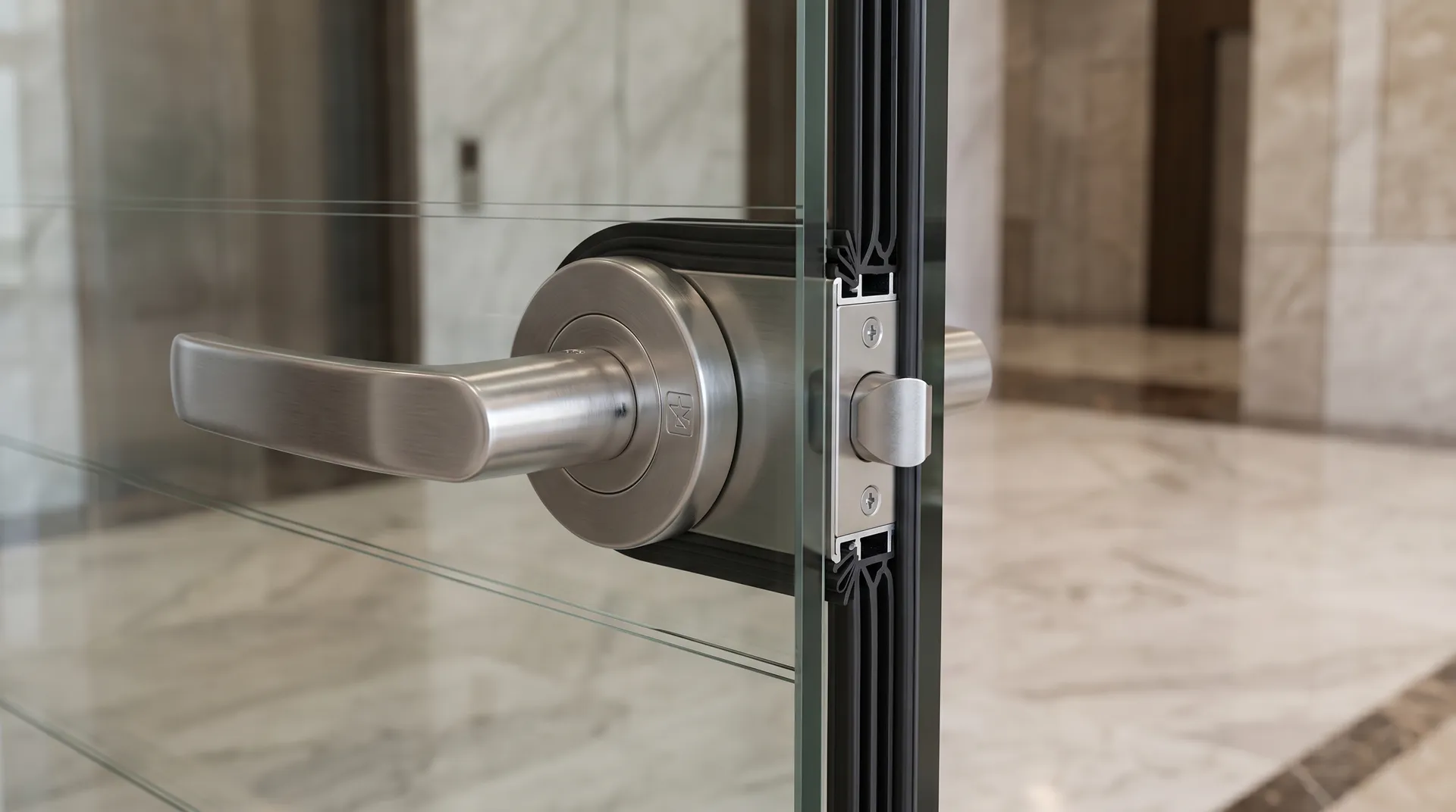 تفاصيل إطار صلب مقاوم للحريق مع حشوات دخان متطورة