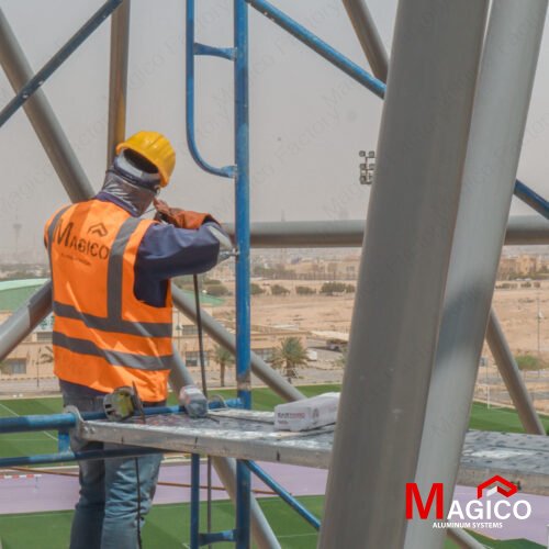 مشروع وزارة الرياضة - الاكادمية الرياضية بالرياض  MAGICO FACTORY IMG 1026