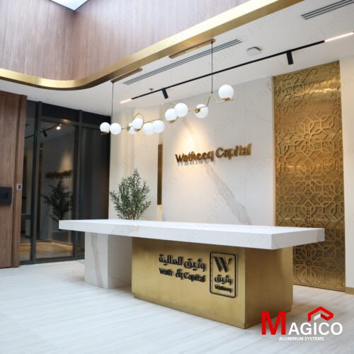 اعمال المنيوم لمجموعة فلل - فيلا شمال الرياض  MAGICO FACTORY IMG 1298